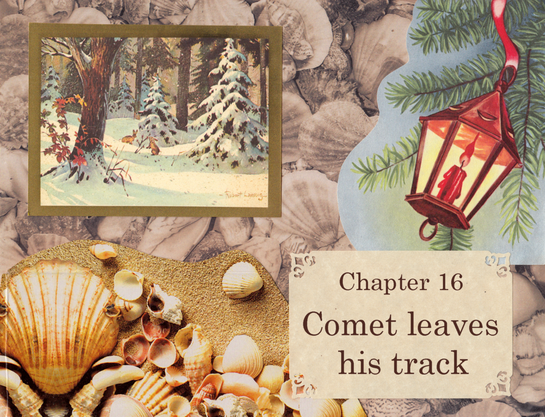 Comet leaves his track 1 panel 1